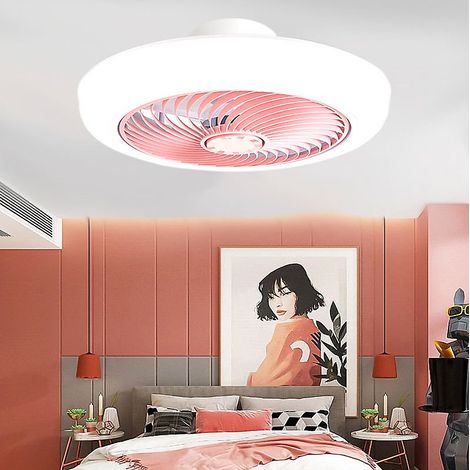 Ventilateur de plafond de 46 cm avec éclairage, télécommande / contrôle par app, intensité variable, 3 températures de couleur (1/5)