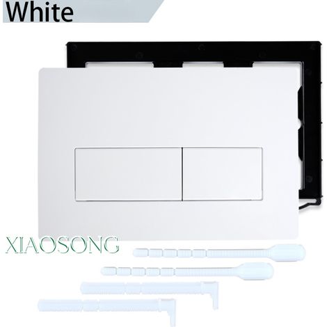 Blanc-Panneau de remplacement pour réservoir encastré Geberit Sigma 115.770, accessoires pour réservoir de salle de bain UP300 UP320 - Non Original-KZQ (1/4)