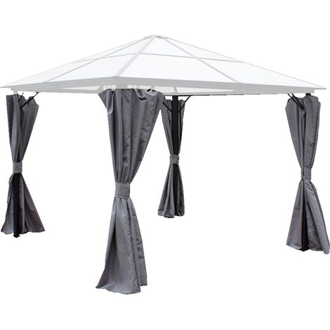 Peninsula Polycarbonate 3x3m Curtain set