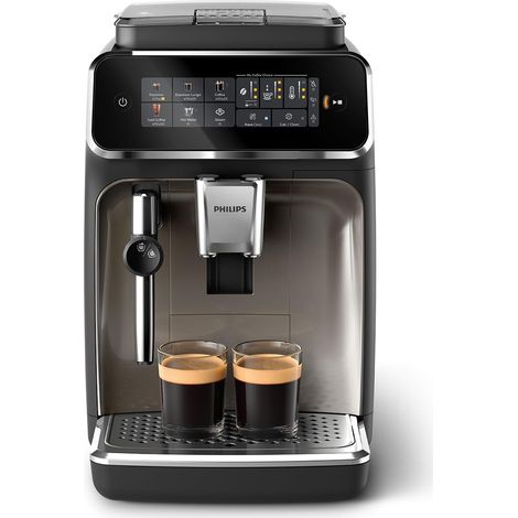 Philips Serie 3300 Macchina da caffè automatica - 5 tipi di bevande, Display touch screen a colori, Sistema LatteGo, SilentBrew, Macinacaffè in ceramica al 100% (1/5)