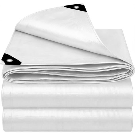 1 Bâche Imperméable, Polyéthylène Haute Densité, Résistant UV, Œillets Aluminium, Jardin Camping 2x3m (1/5)