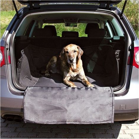 Housse De Protection Pour Coffre De Voiture. Pour déplacer votre chien ou chat facilement Couleur Noire. (1/5)