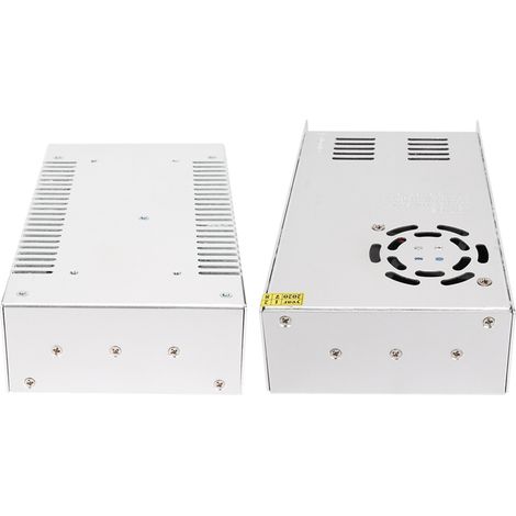 Alimentation LED 500W DC48V 10.4A, Adaptateur Commutateur Aluminium pour Bandeau Lumineux, Écran Publicitaire, Imprimante 3D, Entrée AC110-220V (1/5)