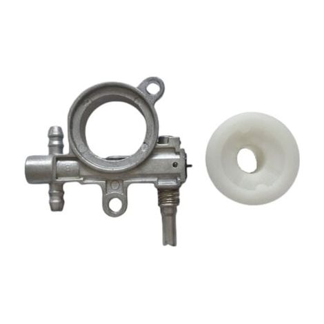 1jeu Pompe à Huile pour Tronçonneuse Scie à Chaîne 25cc 38cc pour Les Pièces de Rechange Scie à Chaîne (1/4)