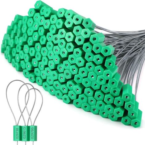 attaches de sécurité en acier pour câbles de 30 cm 11 8