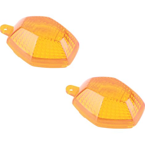 Clignotant Moto Verre Optique Indicateur Feu De Position Remplacement Suzuki GSX 650F 2008-2011 Marron Foncé (1/5)
