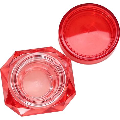 Travel Cream Containers, Small Empty Refillable Cosmetic Jars with Lid, Lightweight and Leak-Proof Portable Lotion Bottles for Toiletries and Skincare (1/5)