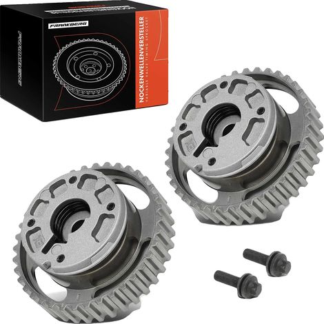 Regolatore dell'albero a camme, 38 denti, azionato a cinghia, compatibile con veicoli Opel, viti incluse, componente di controllo del motore (1/5)