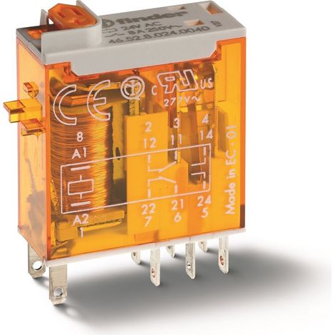 Rel茅 2W 8A 24V / CA FINDER 465280240054