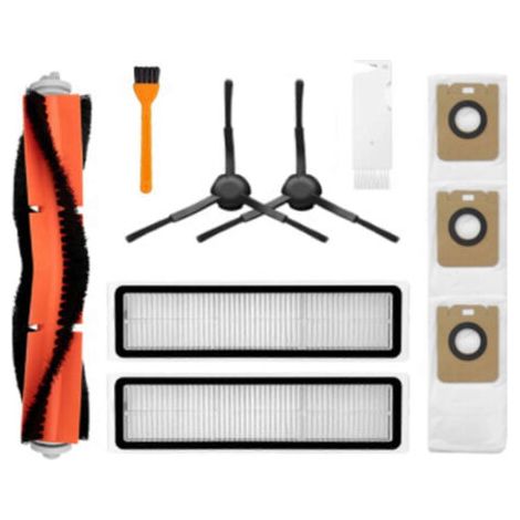 Accessoires pour aspirateur Dreame Bot Z10 Pro L10 Plus : brosse principale, sac à poussière de rechange (1/5)