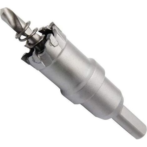 pair Scie cloche bimétallique en carbure 7/8\\"(22mm) robuste de qualité industrielle coupe trou en acier inoxydable (1/5)