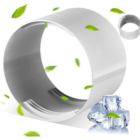 Raccord de tuyau d'évacuation de climatisation, raccord de tuyau d'évacuation, raccord d'extension de tuyau fileté gauche et droit de 15 cm-AquaForge (1/5)