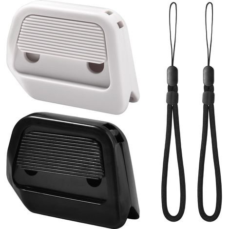 Cutter magnétique rétractable, lot de 2 Couteau utilitaire à lame rétractable automatique avec lame de sécurité et rainure à angle droit, rétractable automatiquement pour l'outil d'ouverture (1/4)