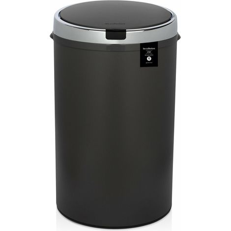Les Collectors n°347 poubelle automatique 42L dark grey edition (1/5)