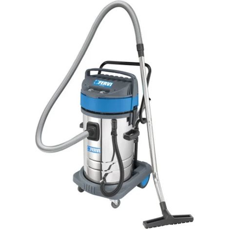 Fervi A040/802 Aspirapolvere industriale per solidi e liquidi 80 L (1/2)