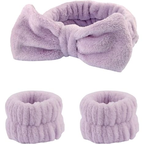 Ensemble de 6 pièces pour spa : bracelet, bandeau, élastique à cheveux et bracelet. (1/5)