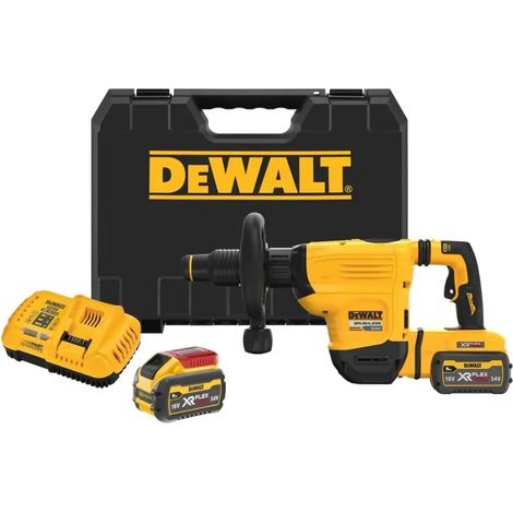 DeWalt DCH832X2-QW Martello Demolitore Batteria 54V 10,5J SDS-Max 2x9Ah Firevolt