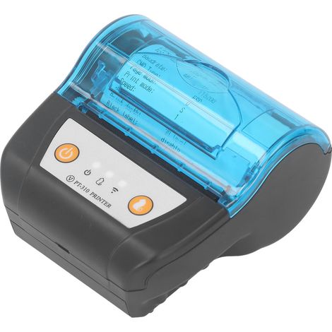Tragbarer 80-mm-Thermodrucker mit Bluetooth, Etikettendrucker mit integriertem Akku (1/5)