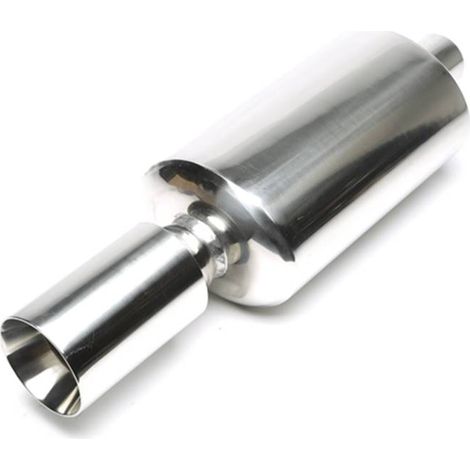 Silencieux arrière sport universel inox TA Technix 100mm rond-27480611