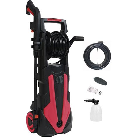 IDROPULITRICE 2500w 180BAR - CON AVVOLGITORE - YAMATO mod.ARDA (1/2)