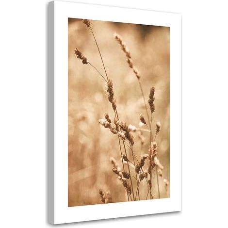 Tableau sur toile Herbe Nature Prairie 70x100 (1/5)