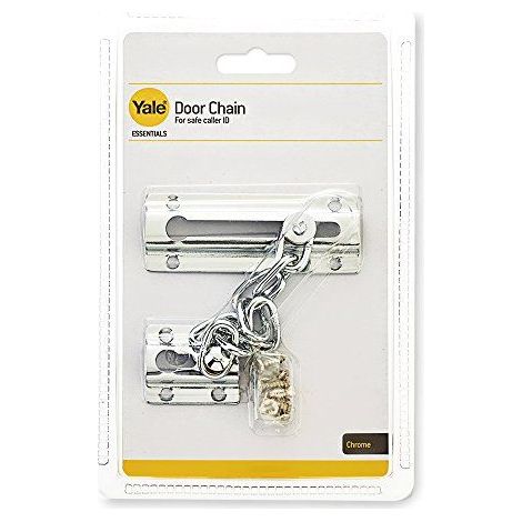 Yale Essentials Chaine de Porte d'entree Haute qualite, Yes-DC-CH 0W (1/5)