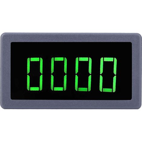 4-stelliger grüner LED-Drehzahlmesser zur Drehzahlmessung mit NPN-Hall-Effekt-Sensor und Näherungsschalter. (1/5)
