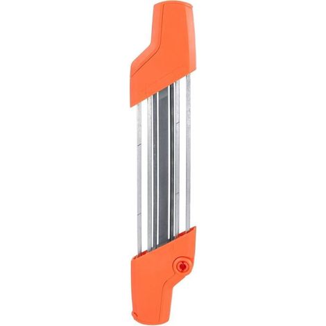 Affûteuse Tronçonneuse - 2 en 1 - Pas 3/8 Pouces - Épaisseur 4,0 mm - Pour Chaîne de Scie à Bois - 1 Pièce (1/5)