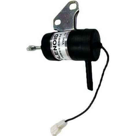 Solénoïde d'arrêt de carburant 16851-60014 Solénoïde d'arrêt de carburant de remplacement pour Kubota BX2230D RTV900R RTV900T B7410D BX1500D BX1800D (1/4)