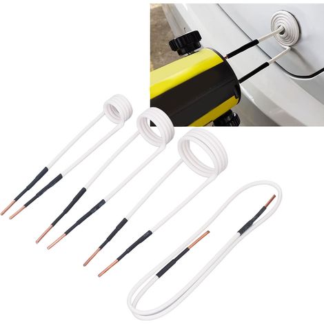 Ensemble de 4 résistances électriques à noyau en laiton de 2,5 mm. Résistance haute fréquence flexible et durable, idéale pour le desserrage des boulons et écrous rouillés. (1/5)
