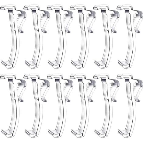 Bardusch-Support draperie camping-car – clips rideaux fenêtre latérale, installation facile, retenue extérieure (1/5)