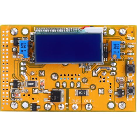 Module d'alimentation élévateur de tension DC-DC WDU6008 90 W 4 A à courant constant réglable et à variation continue (CC/CV) avec double écran LCD (1/5)