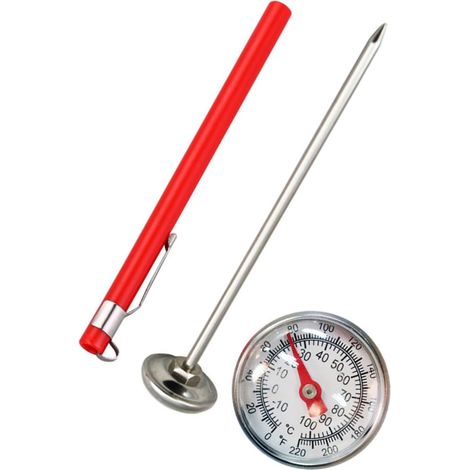 Thermomètre avec Couverture pour Viande Température Lecture (1/5)
