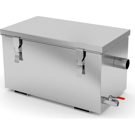 HENDI Fettabscheider, Profi Line, 1800 l/h, 180L, 903x548x(H)629mm (1/2)