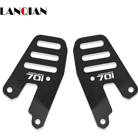 Aplicable a: Accesorios para motocicletas 690 Enduro/R 2007-2021, Cubierta protectora de talón para Husqvarna Enduro 701 Supermoto 2016-2019 2020 (logotipo 701 Enduro) (1/5)
