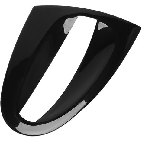 1 pair of black plastic car door cup cover decorative protective covers for Mercedes-Benz (1/4)