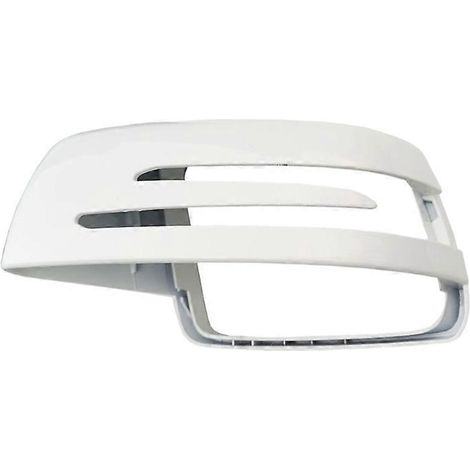Coques de rétroviseurs extérieurs noires pour Mercedes W204 X204, garniture de rétroviseur gauche - Blanc (1/5)