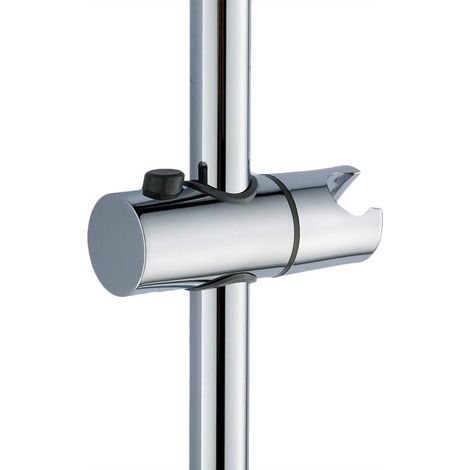 Support de pommeau de douche réglable pour barre murale 25 mm