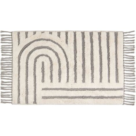 SCHÖNER WOHNEN alfombra de baño BAHAMAS - 1 unidad 60x90 cm, Beige