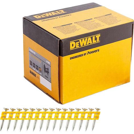 Caja de 510 clavos estándar para hormigón para clavadora 2.6x45MM - DEWALT - DCN8901045