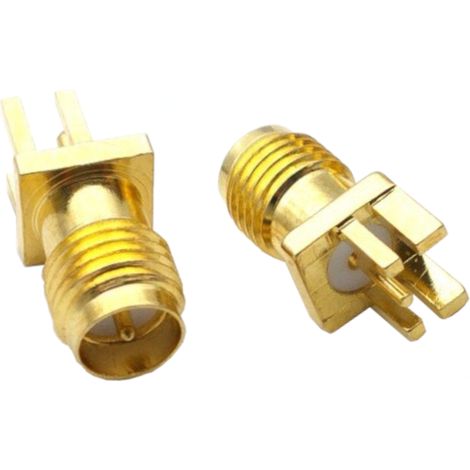 Connettore SMA-RP dritto per bordo PCB da 1,6 mm (1/4)