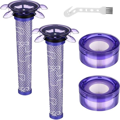 5 Pièces Filtre Pour Dyson V7,V8,Accessoire Lavable HEPA,Maintenance Aspirateur SV10,SV11
