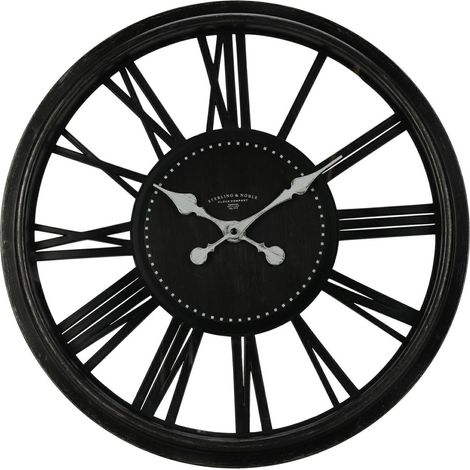 Große Loft-Wanduhr 50 cm (1/3)