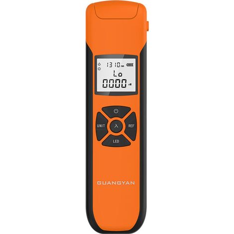 SABIR Photometre Fibre Optique Mini,Mètre de Puissance Optique Portatif Léger Compteur de Puissance Optique Rechargeable de Haute Précision 7 Longueurs d'onde (1/5)