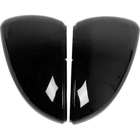 Couvercle de botier de rétroviseur latéral noir brillant pour VW Golf MK7 2014+ (1/5)