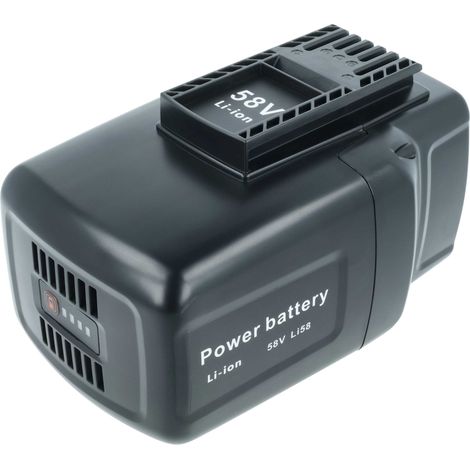vhbw Akku kompatibel mit McCulloch Li58-26 M40, Li-40T, Li58-26 M46, Li-40HT, Li-40GB, Li-40CS Werkzeug (4000 mAh, Li-Ion, 58,0 V)