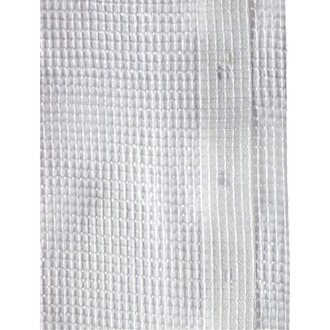GeZu Impex Bâche 2,10 x 10 m Blanc Lot de 1 imperméable résistant aux intempéries résistant au gel protection UV universel multi-usages