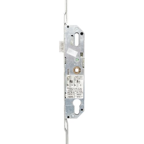 Ferco – Crémone barillet ajustable 25mm pour bois et PVC – Longueur 1780mm – Verrouillage multipoints – Acier traité ferGUard argent