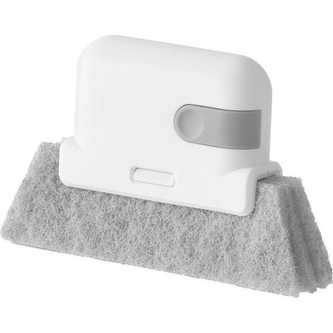 Brosse suceuse détachable Deux en Un, Brosse de Nettoyage de rainure de fenêtre (1/5)