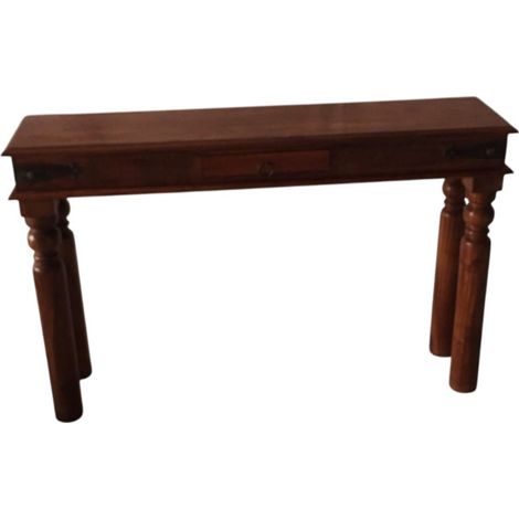 Console Table - Wood - L30 x W120 x H76 cm - Brown